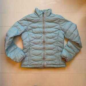Eddie Bauer PUFFER Carolina Blue M Powder